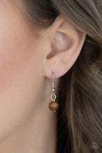 Load image into Gallery viewer, Ritzy Refinement - Brown Necklace freeshipping - JewLz4u Gemstone Gallery