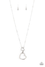 Load image into Gallery viewer, Grandma Glow - White (Rhinestone) Heart Necklace