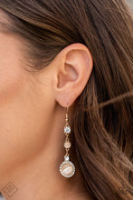 Load image into Gallery viewer, Epic Elegance - Gold Earring (FFA-0621)