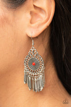 Load image into Gallery viewer, Dream a Little DREAMCATCHER - Red Earring freeshipping - JewLz4u Gemstone Gallery