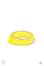 Load image into Gallery viewer, Vacay Vagabond - Yellow Bracelet (GM-0721) freeshipping - JewLz4u Gemstone Gallery