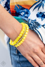 Load image into Gallery viewer, Vacay Vagabond - Yellow Bracelet (GM-0721) freeshipping - JewLz4u Gemstone Gallery