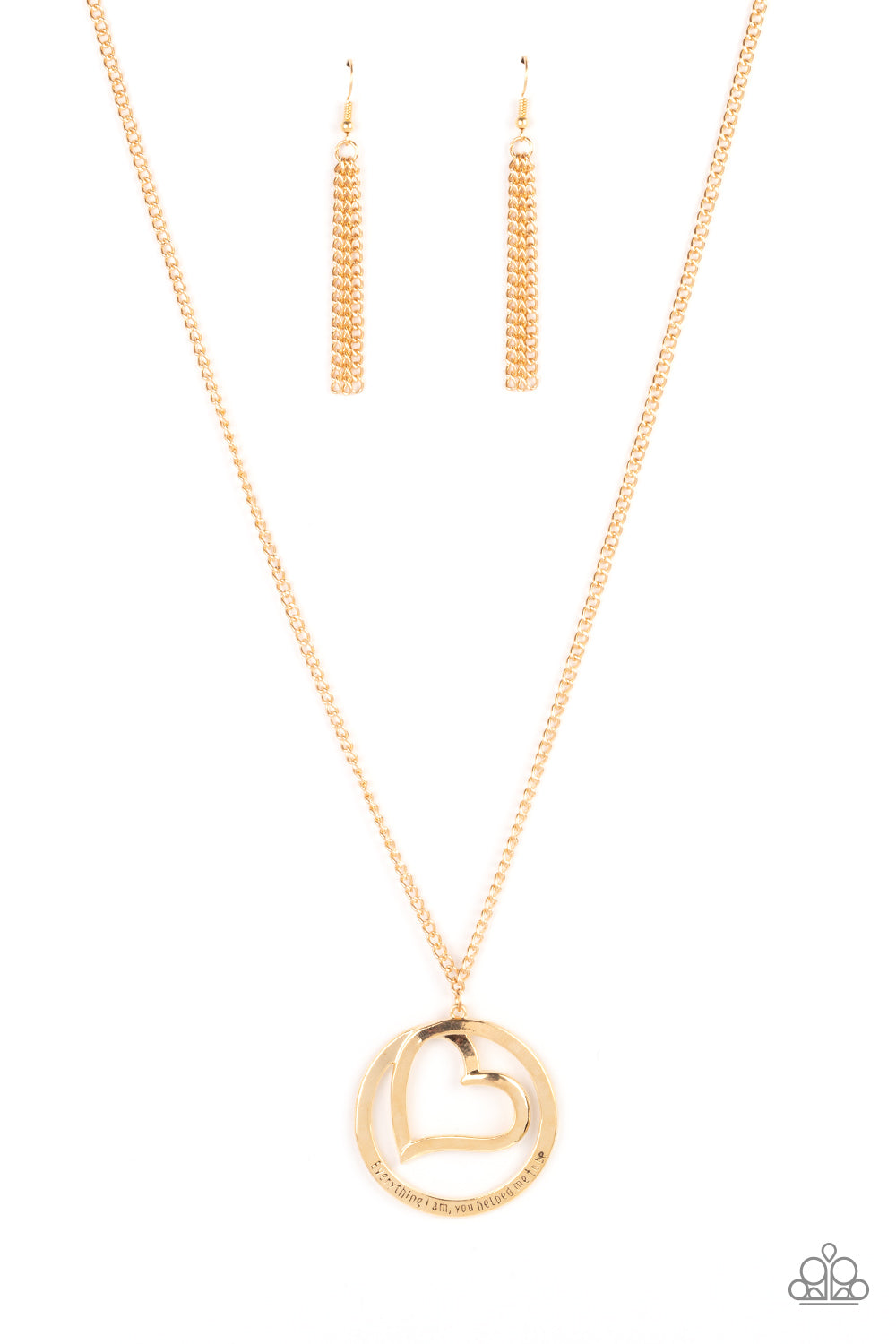 Positively Perfect - Gold (Heart) Necklace