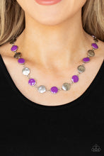 Load image into Gallery viewer, Harmonizing Hotspot - Purple Necklace freeshipping - JewLz4u Gemstone Gallery