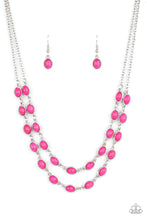 Load image into Gallery viewer, Sahara Safari - Pink Necklace freeshipping - JewLz4u Gemstone Gallery