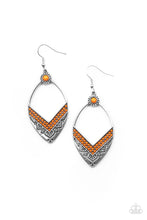 Load image into Gallery viewer, Indigenous Intentions - Orange Earring freeshipping - JewLz4u Gemstone Gallery