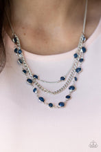Load image into Gallery viewer, Goddess Getaway - Blue Necklace freeshipping - JewLz4u Gemstone Gallery