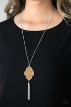 Load image into Gallery viewer, One Night In Casablanca - Green Sparkles Necklace freeshipping - JewLz4u Gemstone Gallery