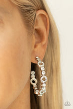 Load image into Gallery viewer, Swoon- Worthy Sparkle - White (Rhinestone) Earring