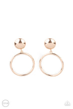 Load image into Gallery viewer, Classic Candescence - Rose Gold Clip-On Earrings
