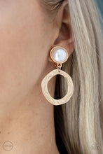 Load image into Gallery viewer, Vintage Veracity - Gold Clip-On Earring
