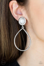 Load image into Gallery viewer, Fairytale Finish - White Clip-On Earring
