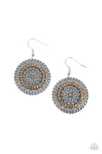 Load image into Gallery viewer, Fairytale Finale - Brown (Topaz Rhinestone) Earring freeshipping - JewLz4u Gemstone Gallery