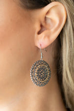 Load image into Gallery viewer, Fairytale Finale - Brown (Topaz Rhinestone) Earring freeshipping - JewLz4u Gemstone Gallery