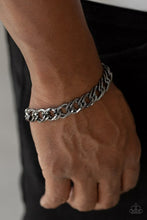 Load image into Gallery viewer, On The Ropes Black (Gunmetal) Urban Bracelet freeshipping - JewLz4u Gemstone Gallery