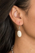 Load image into Gallery viewer, Leave Your LANDMARK White Necklace freeshipping - JewLz4u Gemstone Gallery