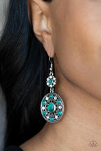 Load image into Gallery viewer, Party at My PALACE - Green (Cat’s Eye) Earring