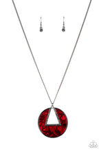 Load image into Gallery viewer, Chromatic Couture - Red Necklace freeshipping - JewLz4u Gemstone Gallery