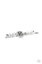 Load image into Gallery viewer, Couture Crasher - Silver (Hematite) Hair Clip
