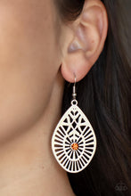 Load image into Gallery viewer, Modern Mural - Brown Earring freeshipping - JewLz4u Gemstone Gallery