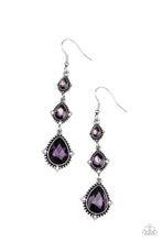 Load image into Gallery viewer, Prague Princess - Purple Earring