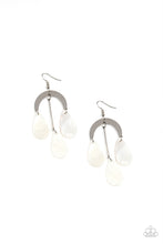 Load image into Gallery viewer, Atlantis Ambience - White (Shell-Like) Earring