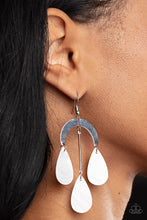 Load image into Gallery viewer, Atlantis Ambience - White (Shell-Like) Earring