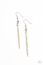 Load image into Gallery viewer, Skyscraping Shimmer - Brown Earring