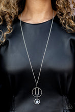 Load image into Gallery viewer, Park Avenue Palace - White (Iridescent) Necklace freeshipping - JewLz4u Gemstone Gallery