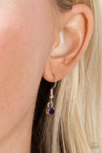 Load image into Gallery viewer, Wallflower Wonderland - Purple Necklace
