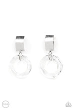 Load image into Gallery viewer, Clear Out! - White (Acrylic Ring) Earring
