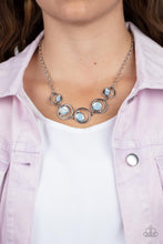 Load image into Gallery viewer, Big Night Out - White Necklace