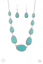Load image into Gallery viewer, Elemental Eden - Blue (Turquoise) Necklace (SSF-0821)