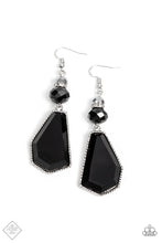 Load image into Gallery viewer, Defaced Dimension - Black Earring (MM-0122)