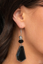 Load image into Gallery viewer, Defaced Dimension - Black Earring (MM-0122)