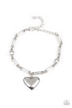 Load image into Gallery viewer, Sweetheart Secrets - White (Heart) Bracelet freeshipping - JewLz4u Gemstone Gallery