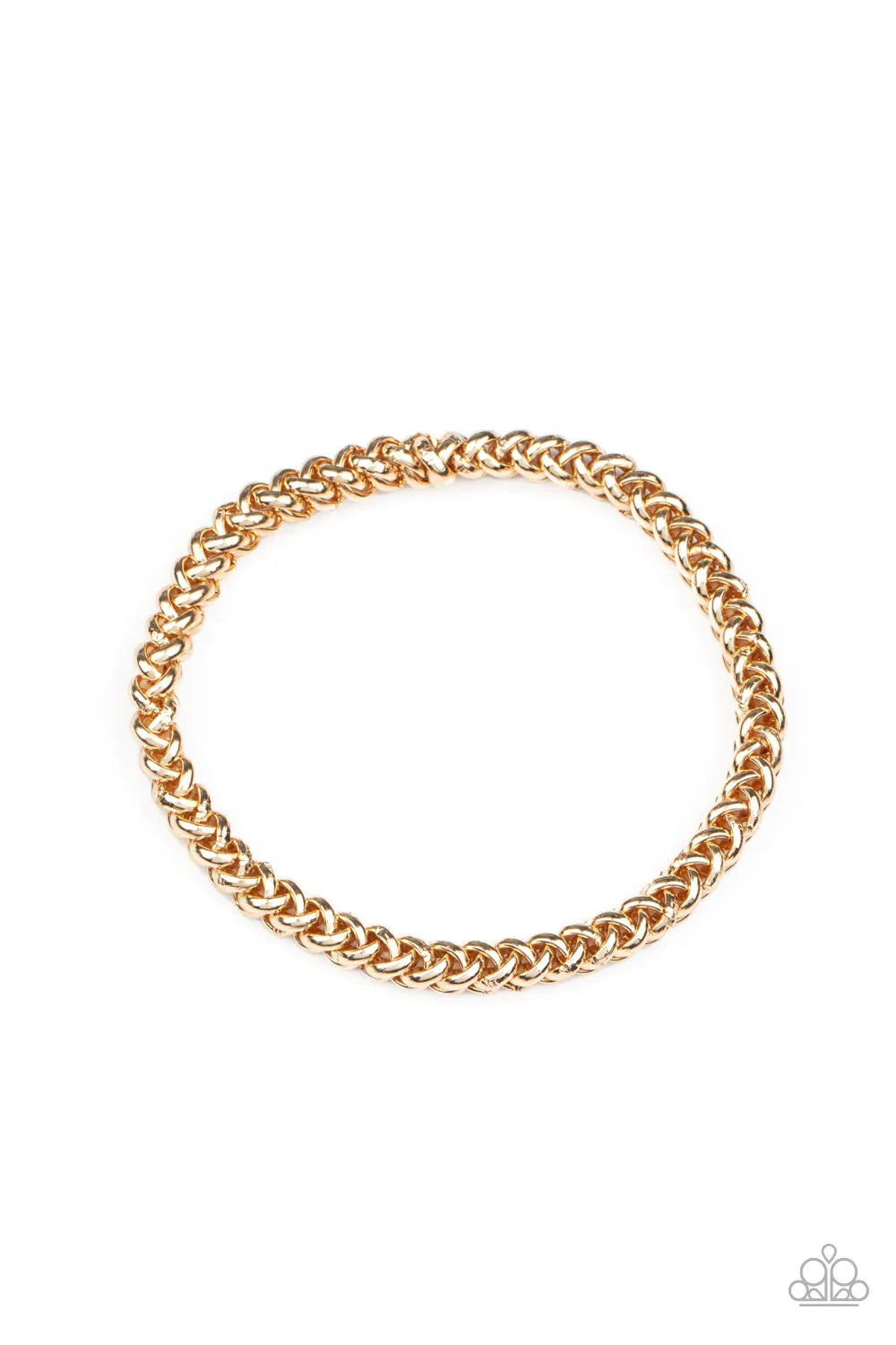 Setting the Pace - Gold Bracelet