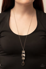 Load image into Gallery viewer, Uptown Totem - White Lanyard Necklace