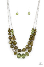 Load image into Gallery viewer, Pina Colada Paradise - Green Necklace freeshipping - JewLz4u Gemstone Gallery