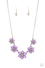 Load image into Gallery viewer, Prairie Party - Purple Necklace