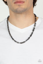 Load image into Gallery viewer, Rocket Zone - Black (Gunmetal) Necklace