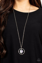 Load image into Gallery viewer, Hands-Down Dazzling - White (Iridescent Gem) Necklace