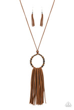 Load image into Gallery viewer, Namaste Mama - Brown Necklace (SS-1121) freeshipping - JewLz4u Gemstone Gallery