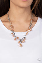 Load image into Gallery viewer, Nautical Nouveau - Brown Necklace