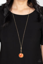 Load image into Gallery viewer, Magic Carpet Cruise - Orange Necklace