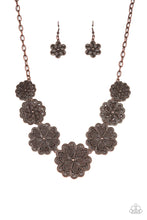 Load image into Gallery viewer, Basketful of Blossoms - Copper Necklace