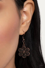 Load image into Gallery viewer, Basketful of Blossoms - Copper Necklace