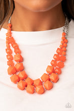 Load image into Gallery viewer, Summer Excursion - Orange Necklace freeshipping - JewLz4u Gemstone Gallery