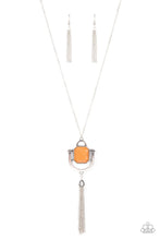 Load image into Gallery viewer, Funky Fringe - Brown Necklace