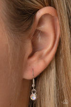 Load image into Gallery viewer, Blissfully Bubbly - White (Iridescent) Necklace